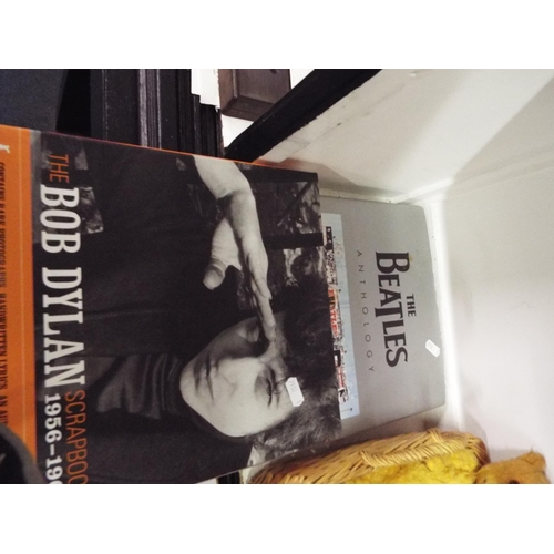 411 - 'The Beatles Anthology' by The Beatles together with 'The Bob Dylan Scrapbook' 1956-1966
