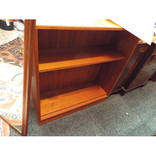 609 - A G Plan teak two tier book case