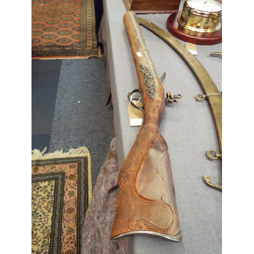 361 - A replica flintlock blunderbuss