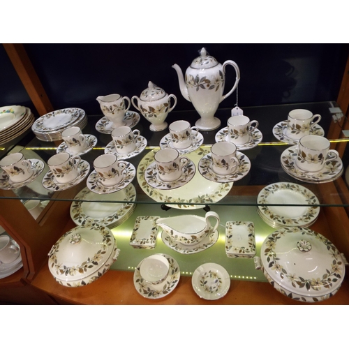 57 - A Wedgwood 'Beaconsfield' dinner/coffee service to include tureens, dinner plates, side plates, coff... 