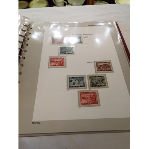 80 - An album housing a large quantity of Austria 1945-1958 un-mounted mint stamps