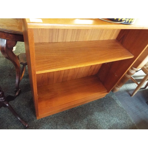 548 - A G Plan teak two tier book case