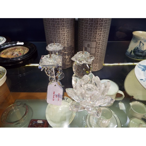 65 - A Rosenthal white glazed tea-set with silver banding