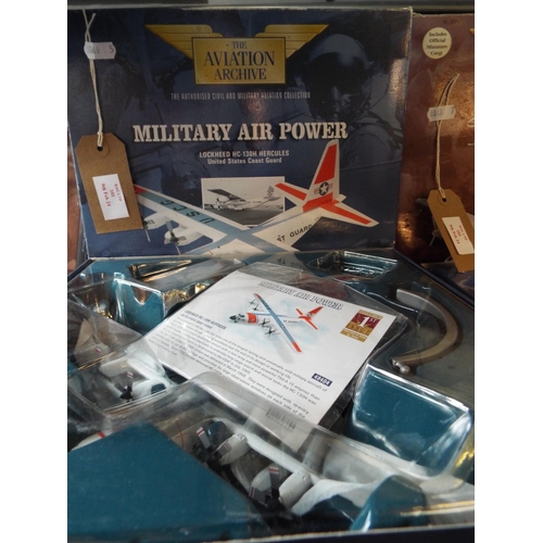 101 - A boxed Corgi die-cast 1:144 scale aircraft 'Lockheed HC-130H Hercules' United States Coast Guard