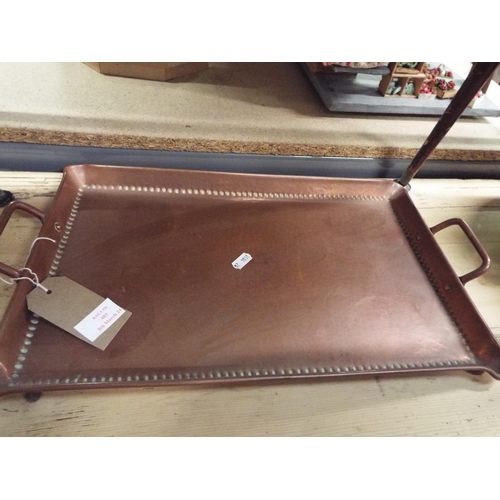 485 - An Arts & Crafts tray