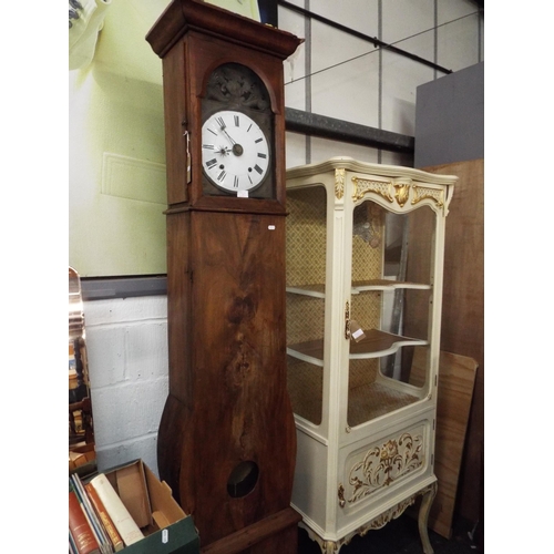 514 - A French Comptoise long cased clock