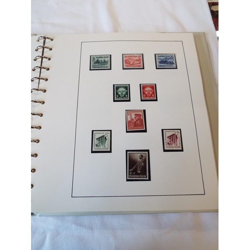 108 - An album housing a quantity of mint and used Germany stamps dated from 1939-1945