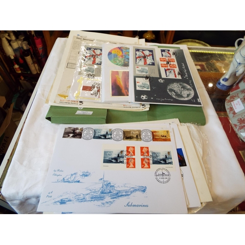 114 - Approx thirty two Great Britain large First Day Covers to include 'Submariners', 'Punch & Judy', etc