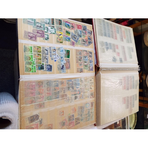 115 - An album housing a selection of stamps of the World to include Antigua, Bermuda, Kenya, Canada etc t... 