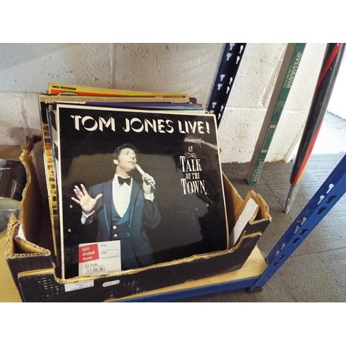 405 - A selection of LP's to include Jim Reeves, Tom Jones, Shirley Bassey, The Sound of Music etc