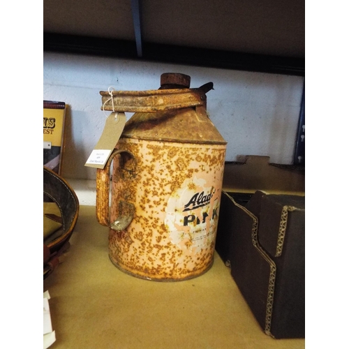 409 - A vintage paraffin can