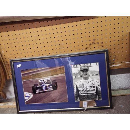 502 - A signed photograph of David Coulthard Formula One driver