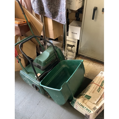 367 - An Atco Windsor electric roller mower