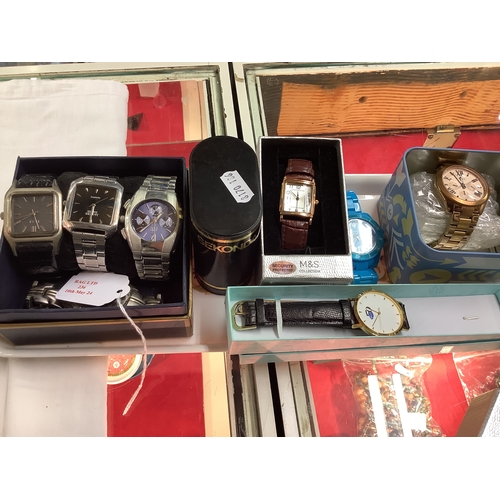 236 - A selection of watches some boxed