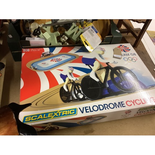 531 - A boxed Scalextric Velodrome cycling set Team GB