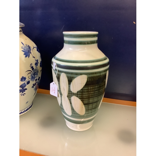 651 - A Cinque Ports Pottery baluster vase