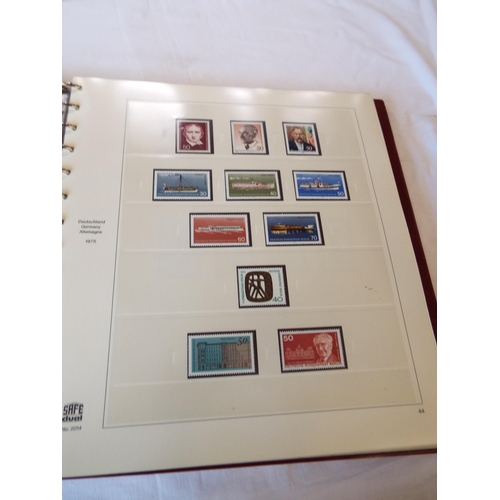 68 - An album housing a selection of unmounted mint Berlin stamps dated from 1975-1990