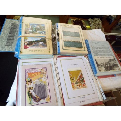 70 - A mixed selection of assorted stamps, postcards and ephemera to include 'Stage and Screen', 'Austral... 