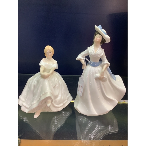 15 - Two Royal Doulton figurines 'Heather' and 'Margaret' HN2956 and HN2397