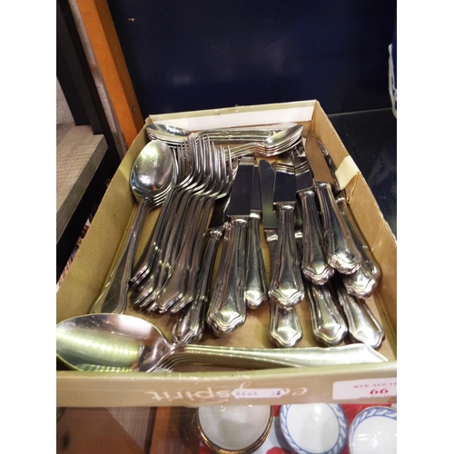 66 - A selection of George Butler cutlery