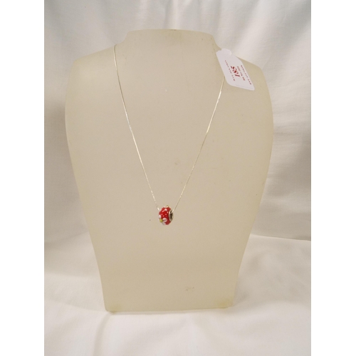 A Simply Silver necklace with Pandora pendant
