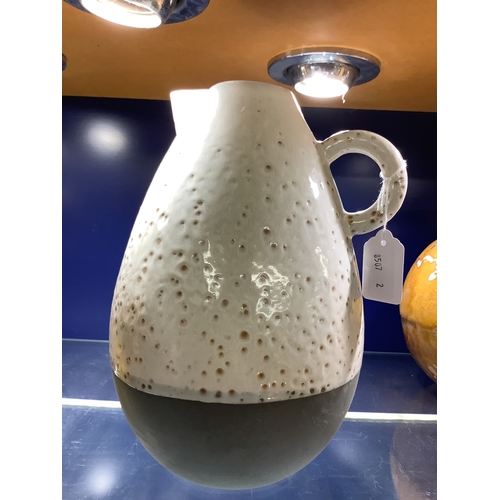 57 - An Ian Snow ceramic water jug