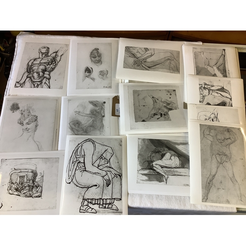 65 - A large selection of Henry Fuseli photographs all with original Christies 03 June 92 labels