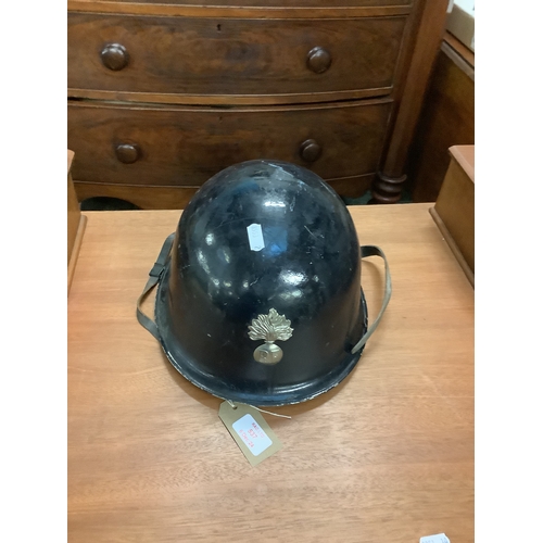 537 - A French Police steel helmet