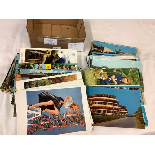 143 - A mixed selection of topographical postcards