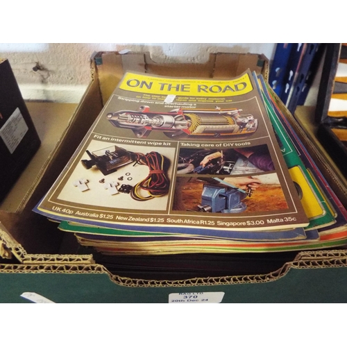 319 - A box of 'On the Road’ magazines