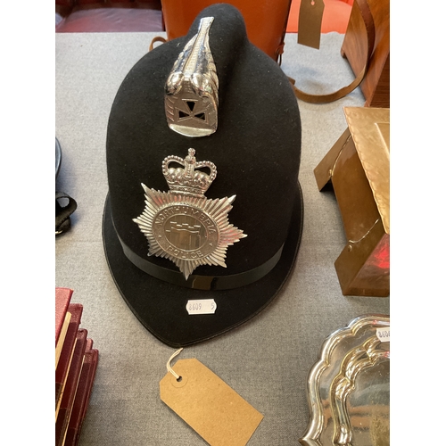 263 - A Northumbria policeman's helmet