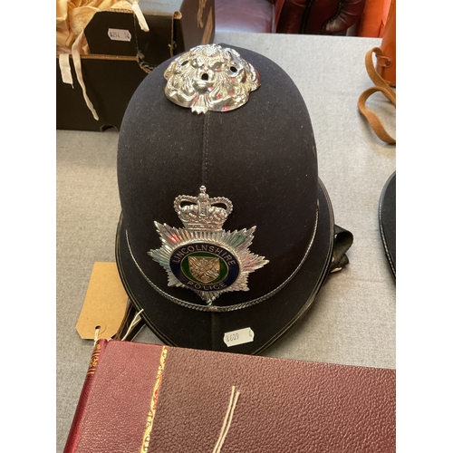 264 - A Lincolnshire policeman's helmet