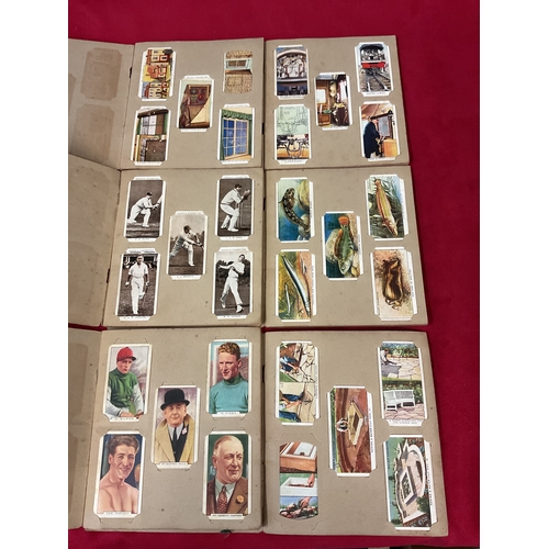 175 - Six Wills cigarette card albums