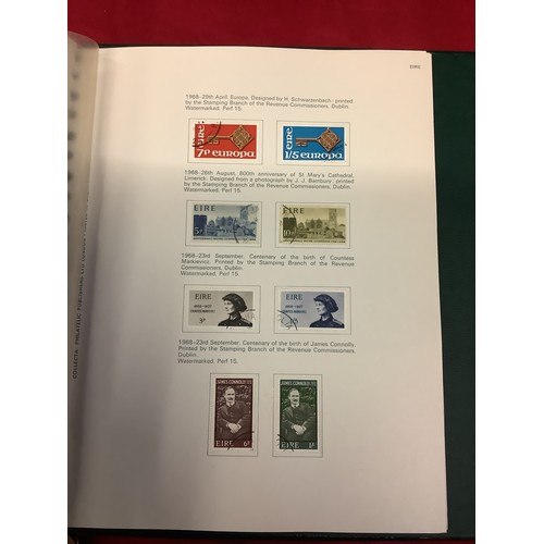 170 - An album housing a selection of Ireland 1922 - 1969 stamps