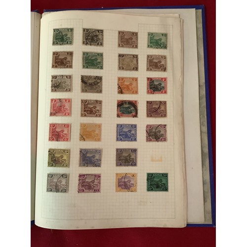 184 - An album housing a large selection of Malaya and Singapore stamps some mint