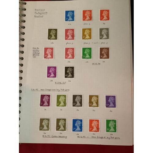 185 - An album housing a selection of Great Britain and Queen Elizabeth II used stamps ed4