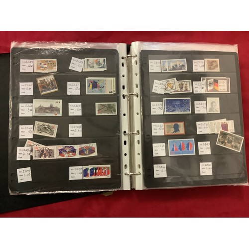 193 - An album housing a selection of unmounted mint German stamps dated from 1983-1999