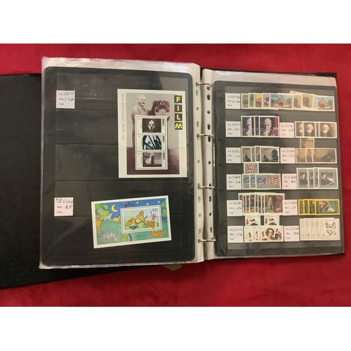 193 - An album housing a selection of unmounted mint German stamps dated from 1983-1999