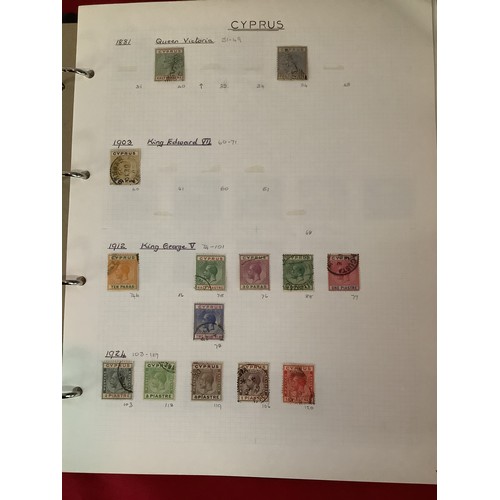 199 - An album housing a quantity of Cyprus/Turkish mint and used stamps  early to modern examples