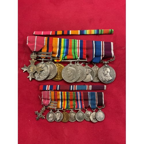 210 - A group of medals to CORP E. F. SNAPE 6024 STAFFORDSHIRE REG Boer WWI WWII to include South Africa m... 