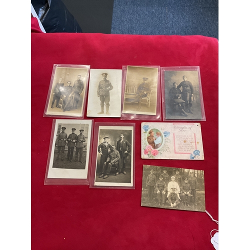 213 - A selection of WWI German and British postcards