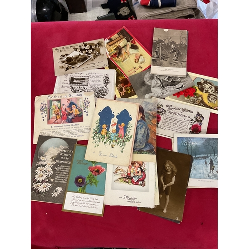 248 - A selection of WWI sweetheart cards