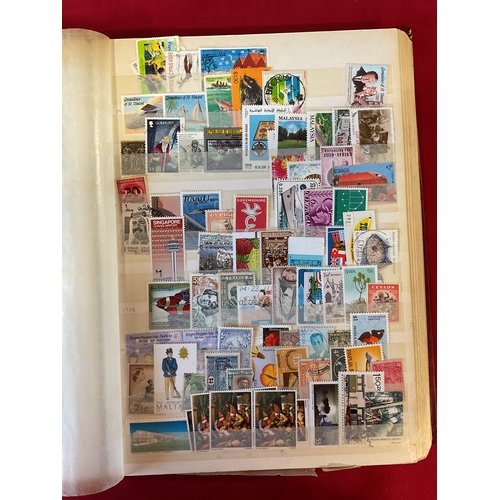 131 - An album housing a selection of World unmounted and mint stamps to include Bermuda, Bahamas, Jamacia... 