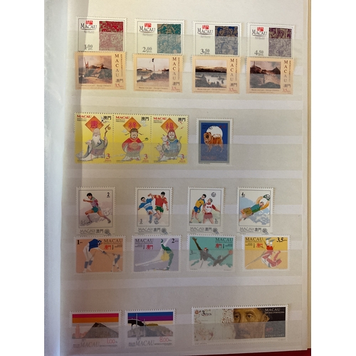 132 - An album housing a selection of unmounted and mint World stamps to include San Marino, Spain, Italy,... 