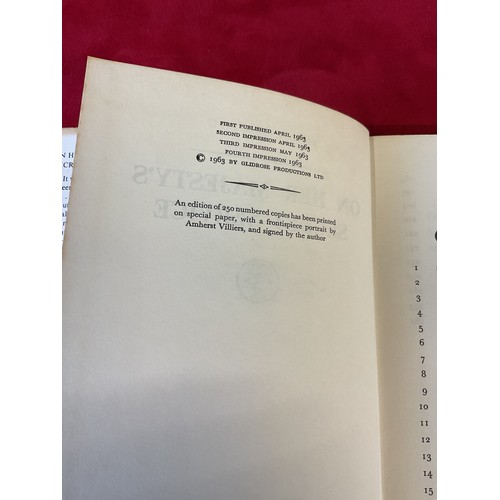 188 - An Ian Fleming James Bond 1st Edition, 4th Impression of 'On Her Majesty's Secret Service' published... 