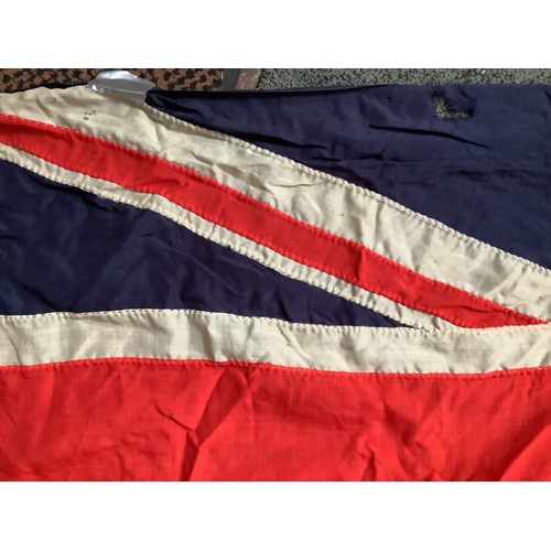 483 - A large WWII 'Red Duster' Ensign flag 138” x 68”