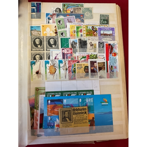 131 - An album housing a selection of World unmounted and mint stamps to include Bermuda, Bahamas, Jamacia... 