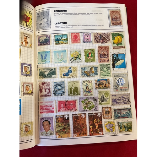 138 - An album housing a large selection of stamps of the World to include Bulgaria, Denmark, Great Britai... 