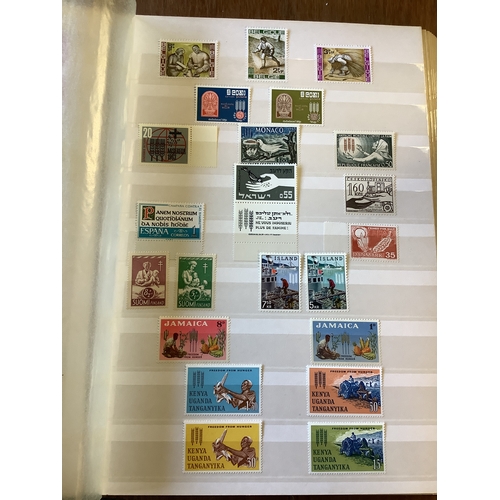 141 - An album housing a large selection of World Stamps to include Mali, Jamaica, Canada, etc