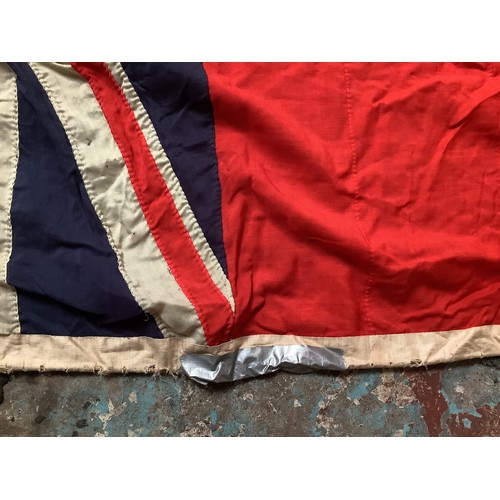 483 - A large WWII 'Red Duster' Ensign flag 138” x 68”